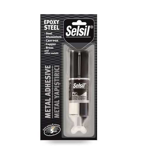 SELSİL EPOKSİ METAL YAPIŞTIRICI ENJEKTÖR 5 DK. - 28GR