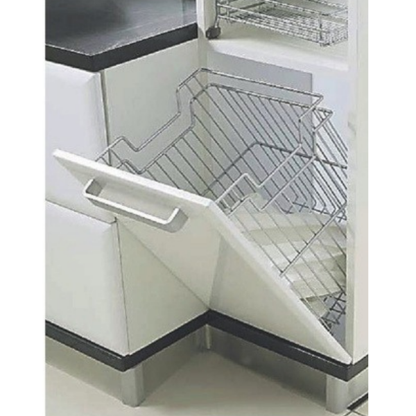 Askılı Çamaşır Sepeti Krom 380*300*500 - M: 450