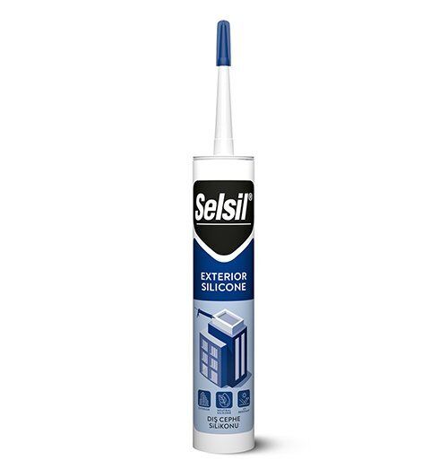 SELSİL DIŞ CEPHE SİLİKONU - 300ML (BEYAZ)