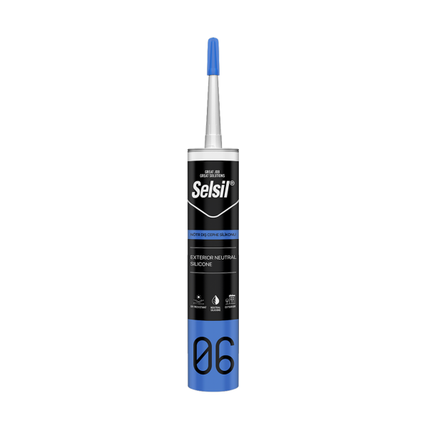 Selsil Dış Cephe Silikon Şeffaf -300ml