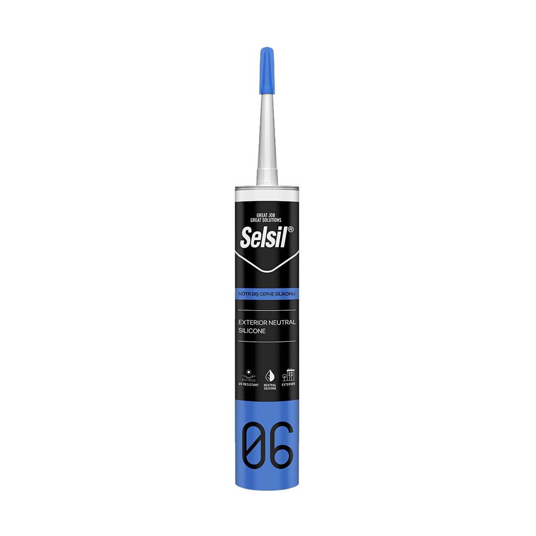 SELSİL DIŞ CEPHE SİLİKONU - 300ML (GRİ)