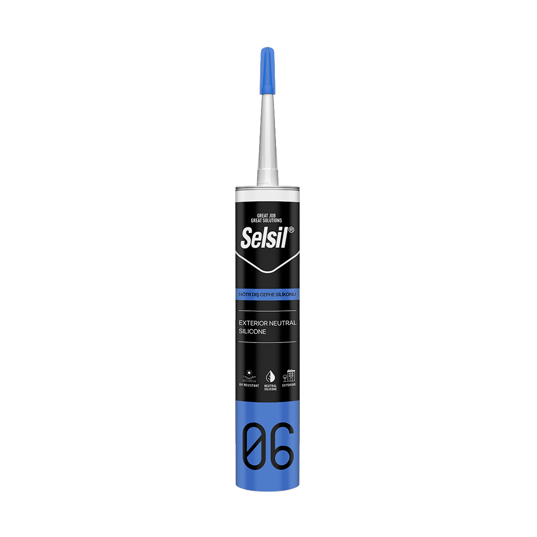 SELSİL DIŞ CEPHE SİLİKONU - 300ML (GRİ)