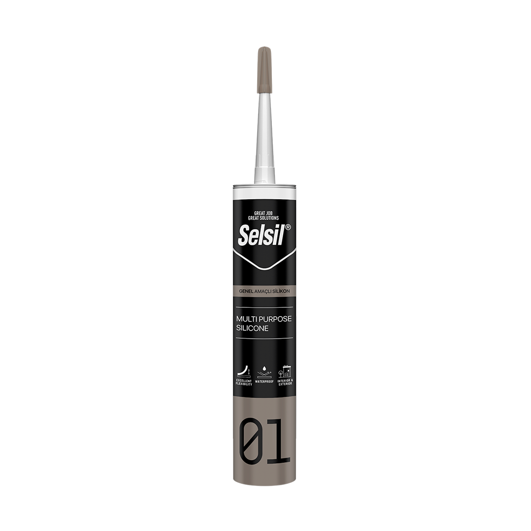 SELSİL SİLİKON - 310ML (KAHVE)-