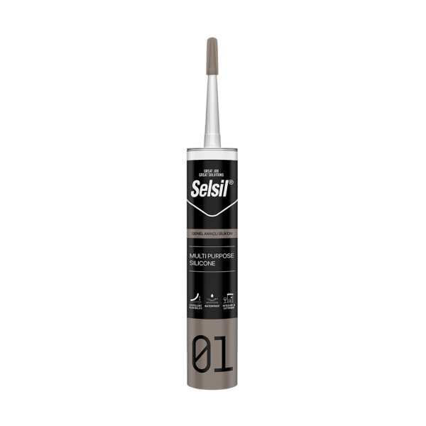 SELSİL SİLİKON - 310ML (KAHVE)-
