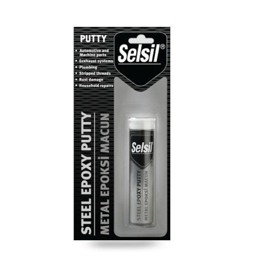 SELSİL 2 BİLEŞENLİ METAL YAPIŞTIRICI EPOKSİ MACUN - 57GR