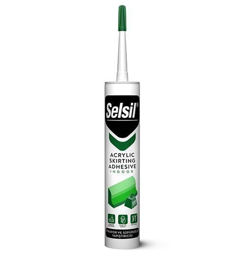 SELSİL STRAFOR VE SÜPÜRGELİK YAPIŞTIRICI - 500 GR