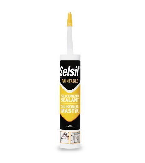 Selsil Silikonize Mastik Krem Renk- 500 GR