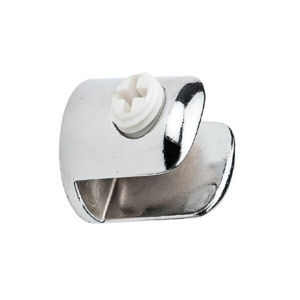 Yuvarlak Etejer(Plastik Vidalı Max. 10 mm) Yuvarlak Etejer Plastik Vidalı - Krom