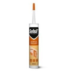 Selsil Silikonize Mastik Kahve Renk- 500 GR