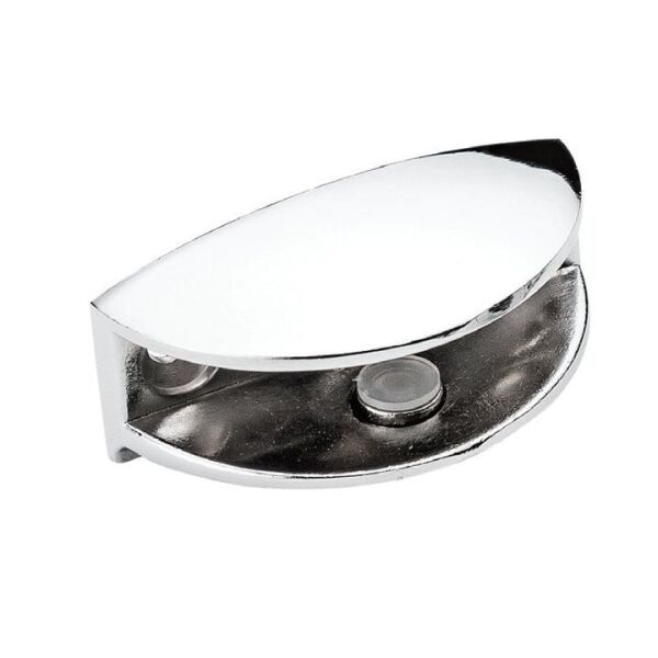 Oval Etejer ( Metal Vidalı Max. 10 mm ) Oval Etejer Metal Vidalı - Krom