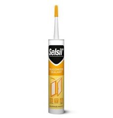 Selsil Silikonize Mastik Şampanya Renk- 500 GR