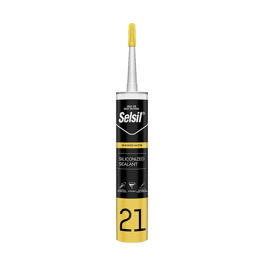 SELSİL SİLİKONİZE MASTİK - 500 GR (ALTIN MEŞE)