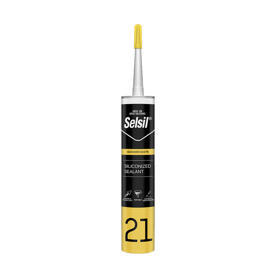 SELSİL SİLİKONİZE MASTİK - 500 GR (ALTIN MEŞE)