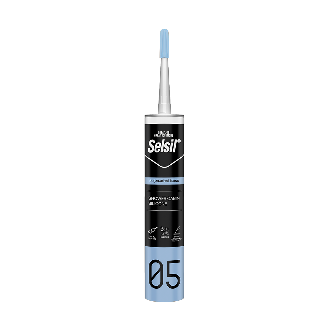 SELSİL DUŞAKABİN SİLİKONU - 310ML (BEYAZ)