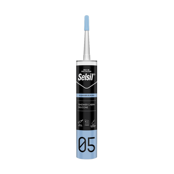 SELSİL DUŞAKABİN SİLİKONU - 310ML (BEYAZ)