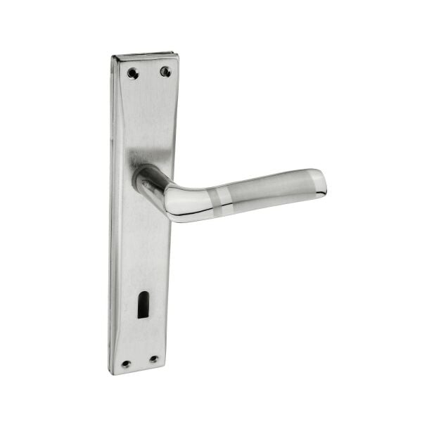 Turkuaz Aynalı Kapı Kolu