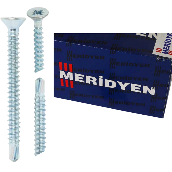 Matkap Uçlu Vida Yıldız Havşa Başlı Matkap Uçlu Vida 4,2x50 (500 Adt)