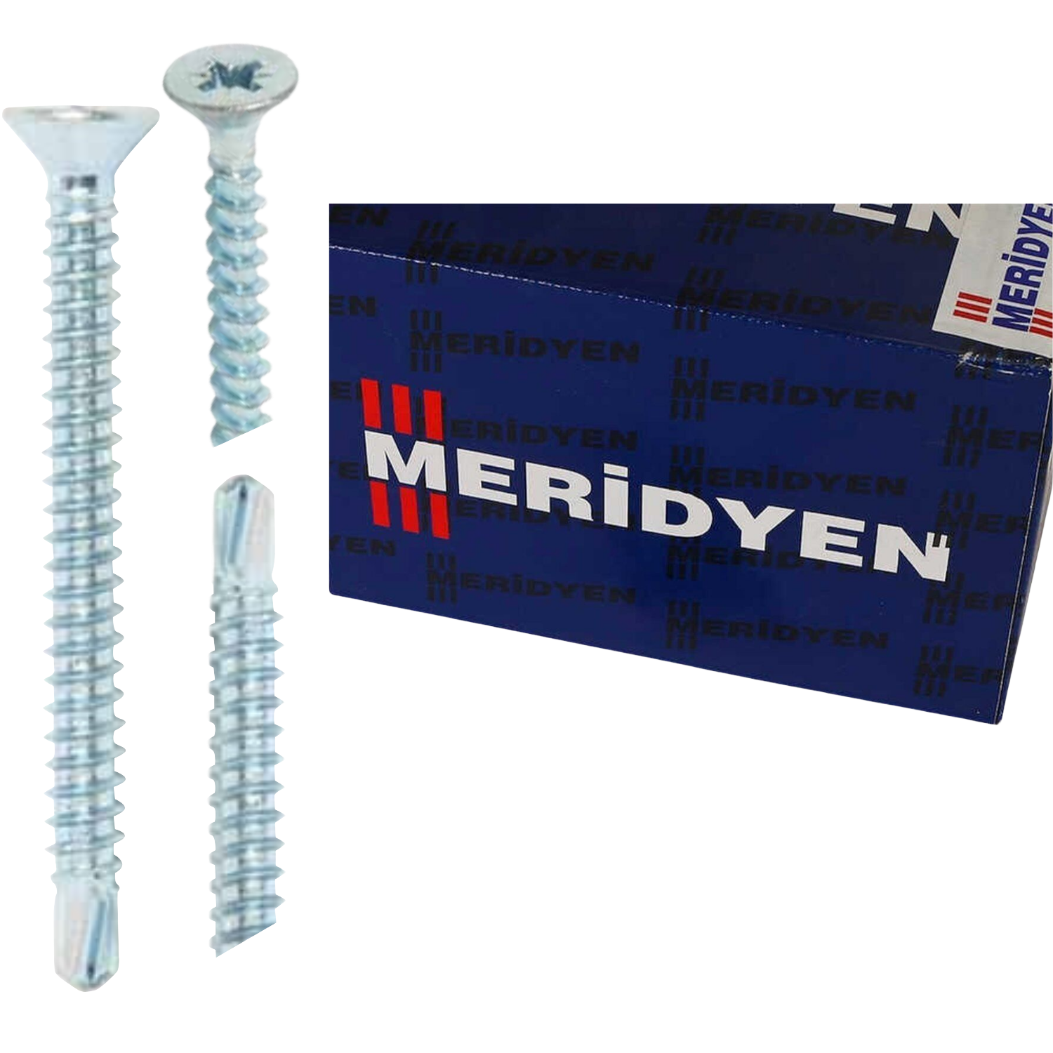 Matkap Uçlu Vida Yıldız Havşa Başlı Matkap Uçlu Vida 4,8x50 (250 Adt)