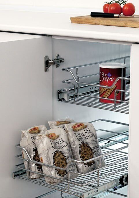 Bağımsız Teleskopik Raylı Çekmece