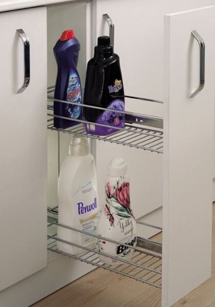 Teleskopik Raylı Deterjanlık