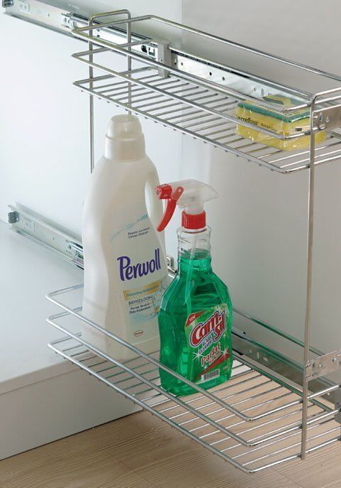 Yandan Teleskopik Frenli Raylı Deterjanlık