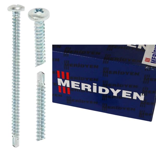 Matkap Uçlu Vida Yıldız Silindir Başlı Matkap Uçlu Vida 4,8x16 (500 Adt)