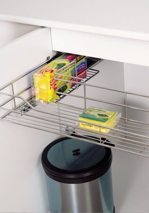 Tam Açılım Tandem Raylı Eviye Altı Çekmece