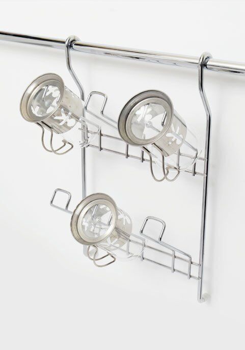 Askılı Bardak - Fincan Tutucu Krom