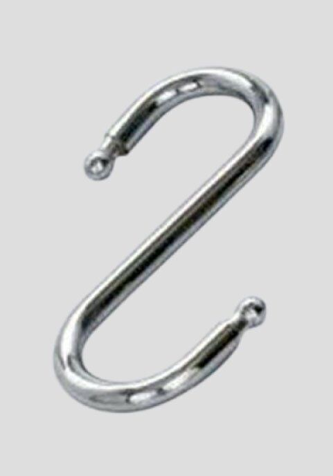 S Askı Kancası Topuzlu Krom