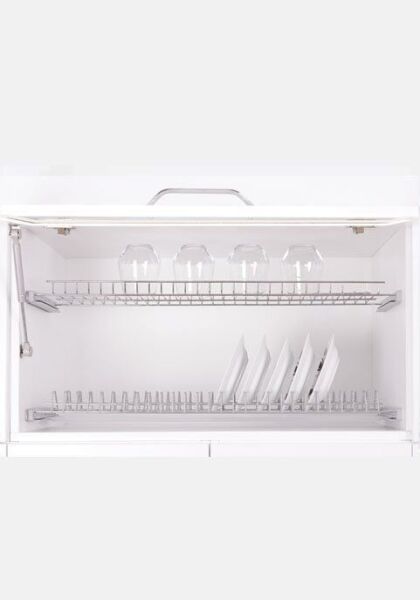 Tabaklık - Bardaklık Seti Krom