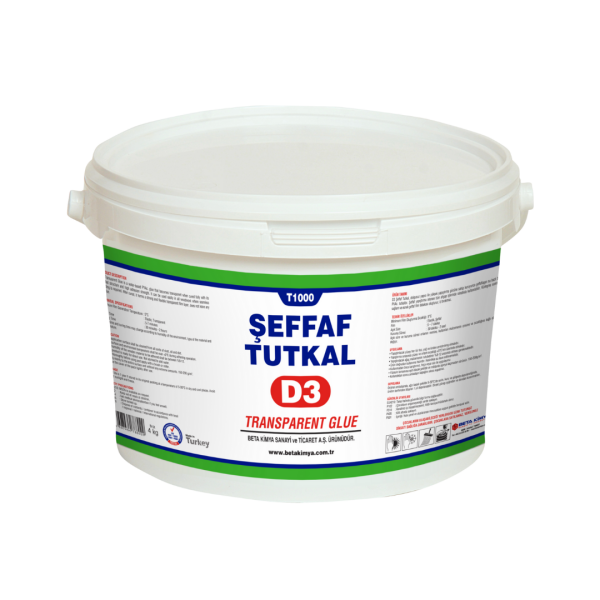 APEL D3 ŞEFFAF TUTKAL