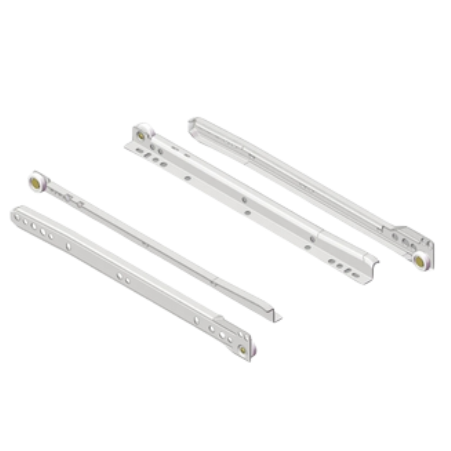 Yeniler Beyaz Çekmece Rayları Çekmece Rayı Bantlı 50 cm