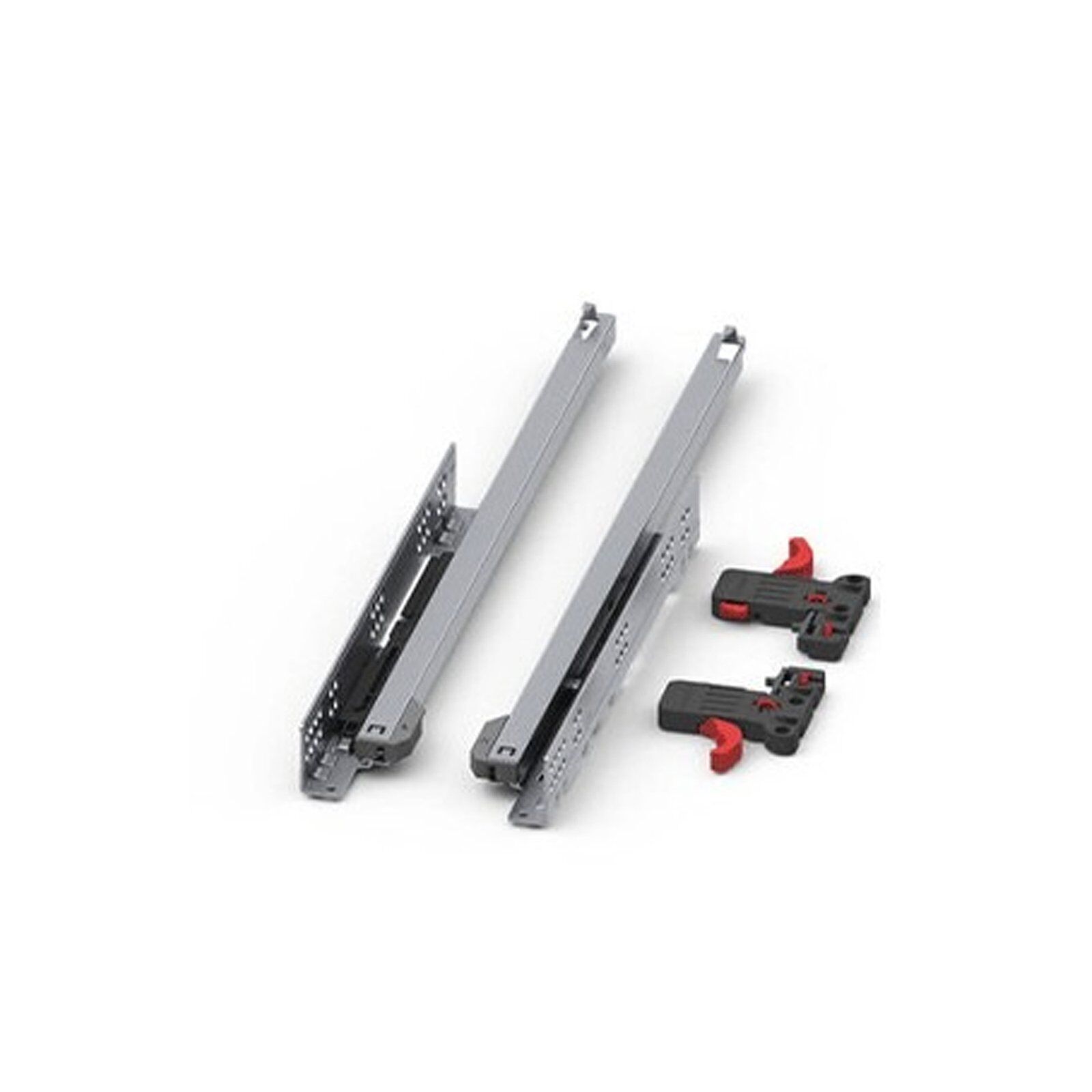 Samet Smart Slide 25 cm Kısmi/Tek Açılım Frenli Çekmece Rayı