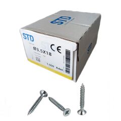 STD SUNTA VİDASI 3,5X18 (1000 ad)