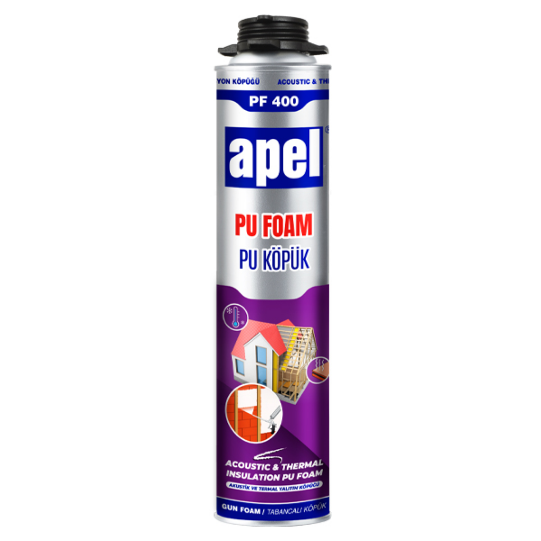APEL AKUSTİK ve TERMAL İZOLASYON KÖPÜĞÜ PF400 - 750 ml / 850 g