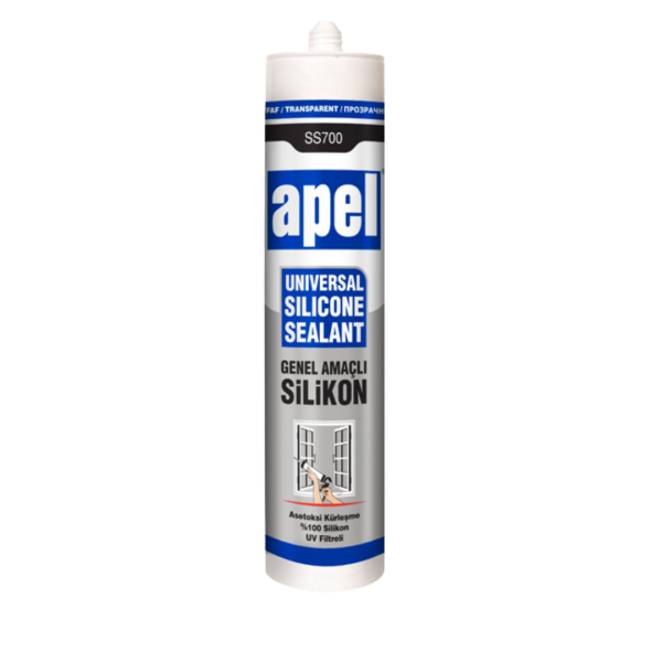 APEL GENEL AMAÇLI SİLİKON ŞEFFAF SS700 – 280 ml / 320 g