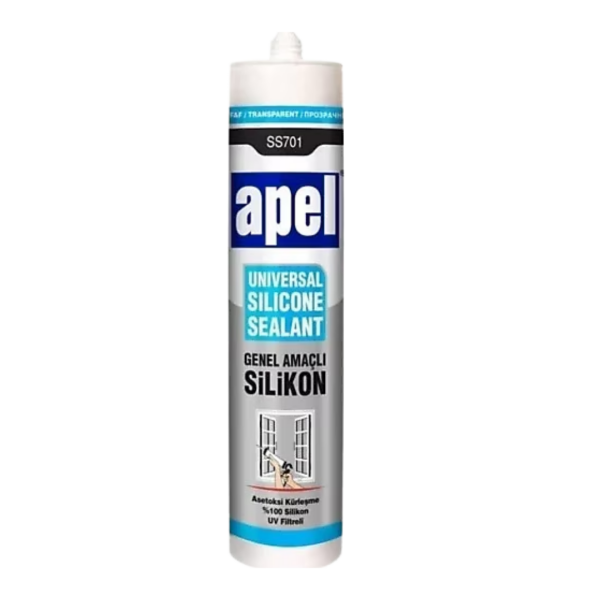 APEL GENEL AMAÇLI SİLİKON BEYAZ SS701 – 280 ml / 320 g