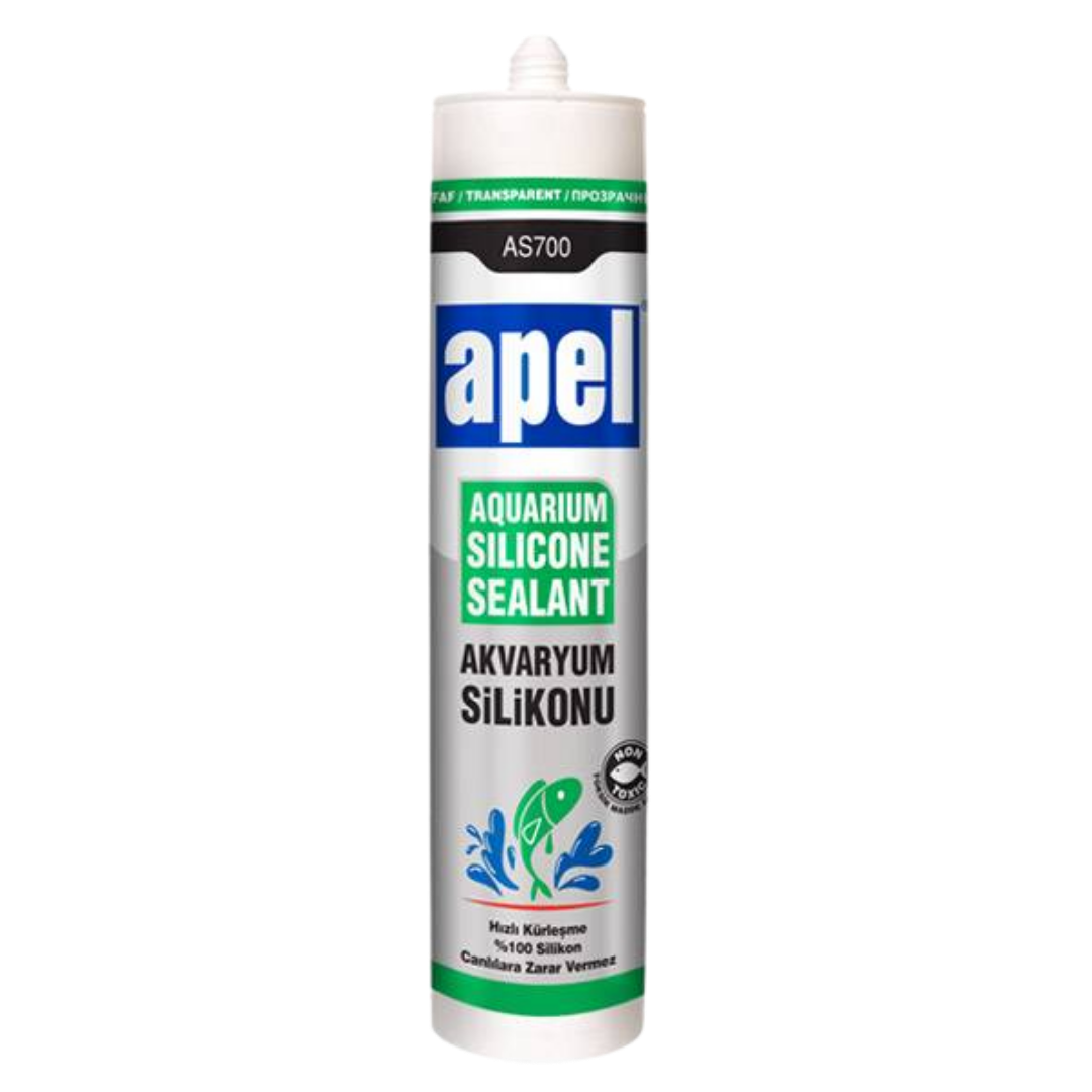 APEL AKVARYUM SİLİKONU ŞEFFAF AS700 – 310 ml