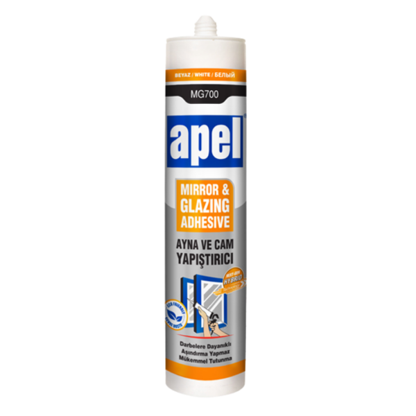 APEL AYNA VE CAM YAPIŞTIRICI BEYAZ MG700 – 290 ml