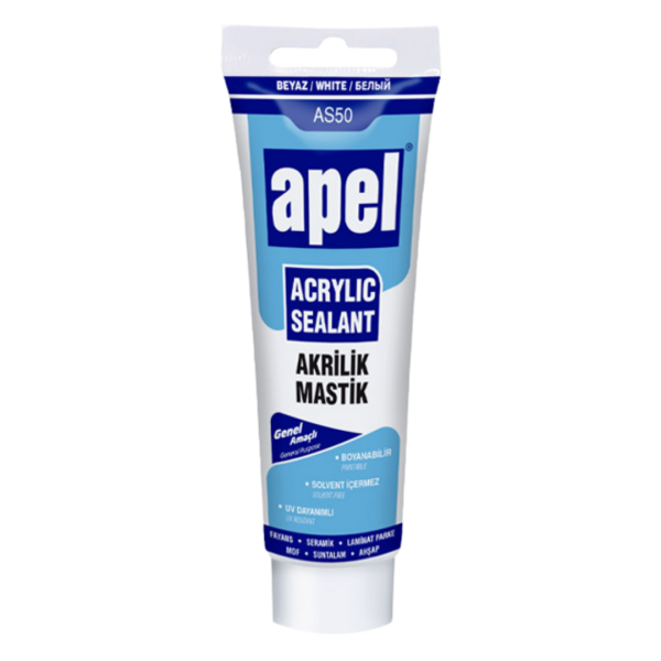 APEL AKRİLİK MASTİK BEYAZ AS50 – 500 g