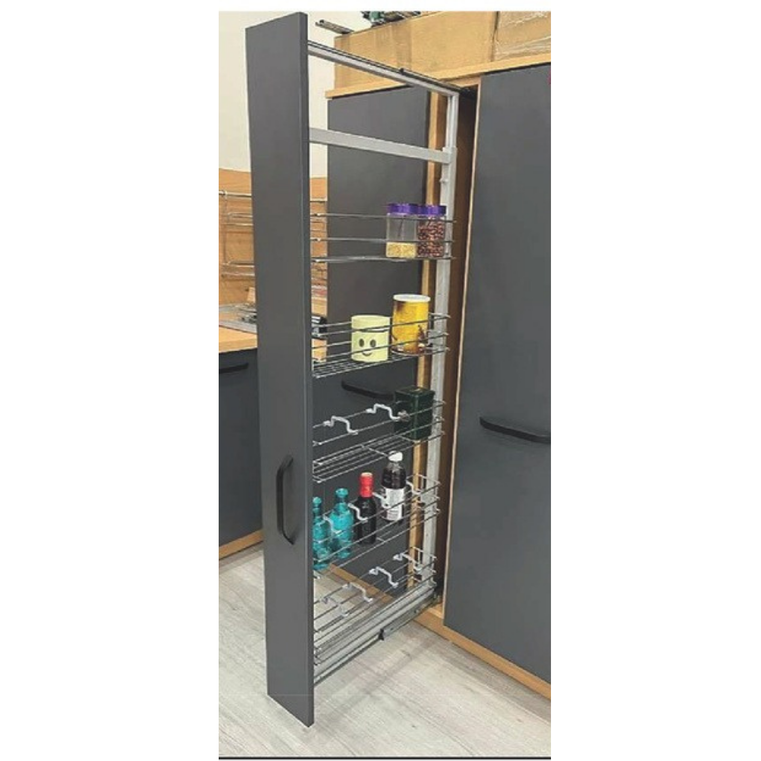 Teleskopik Soft Raylı Boy Şişelik