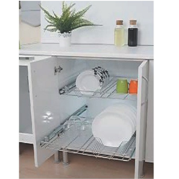 Teleskopik Raylı Tabaklık