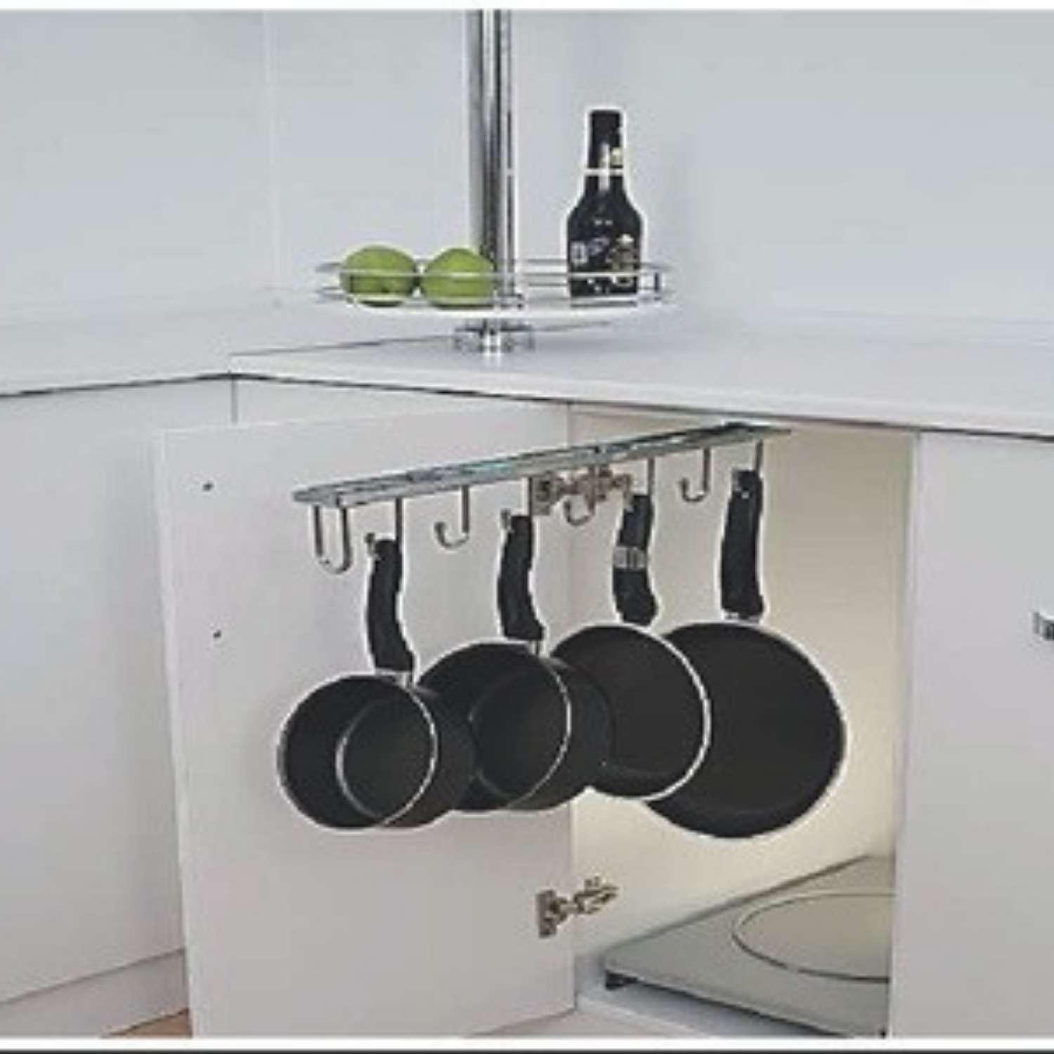 Teleskopik Frenli Raylı Tava Askısı