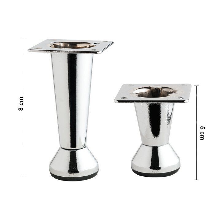 Metal Konik Ayak Metal Konik Ayak 12 cm - M.krom
