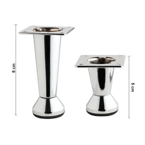 Metal Konik Ayak Metal Konik Ayak 12 cm - M.krom