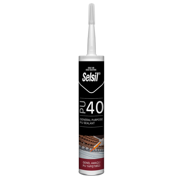 SELSİL PU MASTİK 40 SHORE - 280ML (BEYAZ)