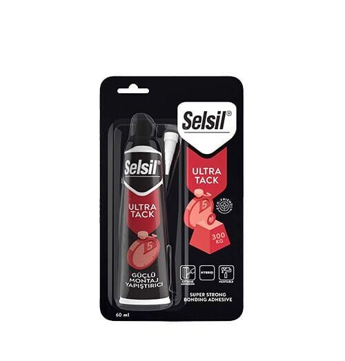 SELSİL ULTRA TACK GÜÇLÜ MONTAJ YAPIŞTIRICI TÜP - 50ML