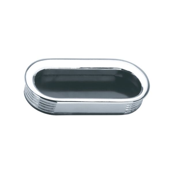 PLS. OVAL GÖMME Oval Gömme Kulp 35x70 - Krom