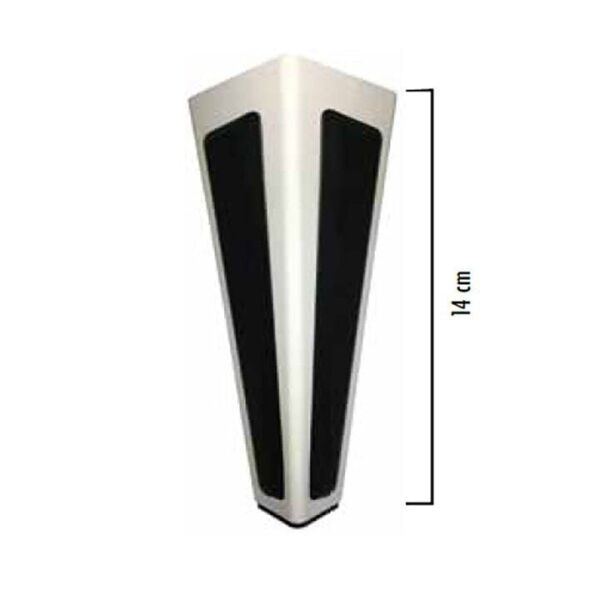 Süs Kapaklı Ovit Ayak (14 cm) Süs Kapaklı Ovit Ayak 14 cm - Beyaz