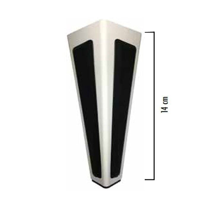 Süs Kapaklı Ovit Ayak (14 cm) Süs Kapaklı Ovit Ayak 14 cm - Beyaz
